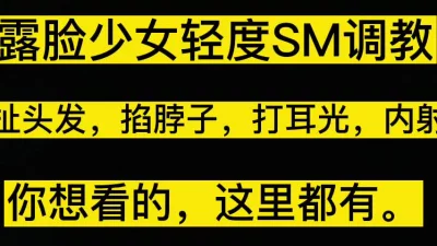 露脸正入，耳光，掐脖，扯头发内射，还有比我这更爽的视频吗